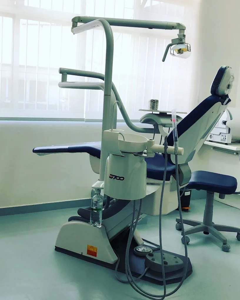 Cadeira odontológica do consultório da Qualidente, na Vila Prudente